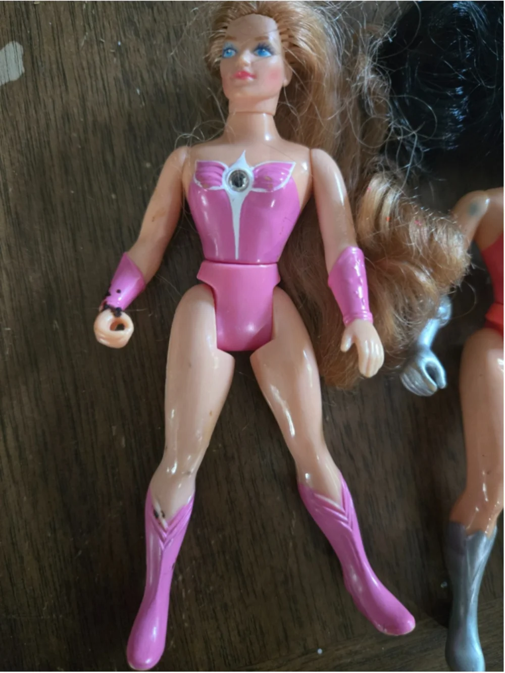 Vintage 1984 Mattel She-Ra Princess of Power CATRA & QUEEN ANGELLA Figures Lot